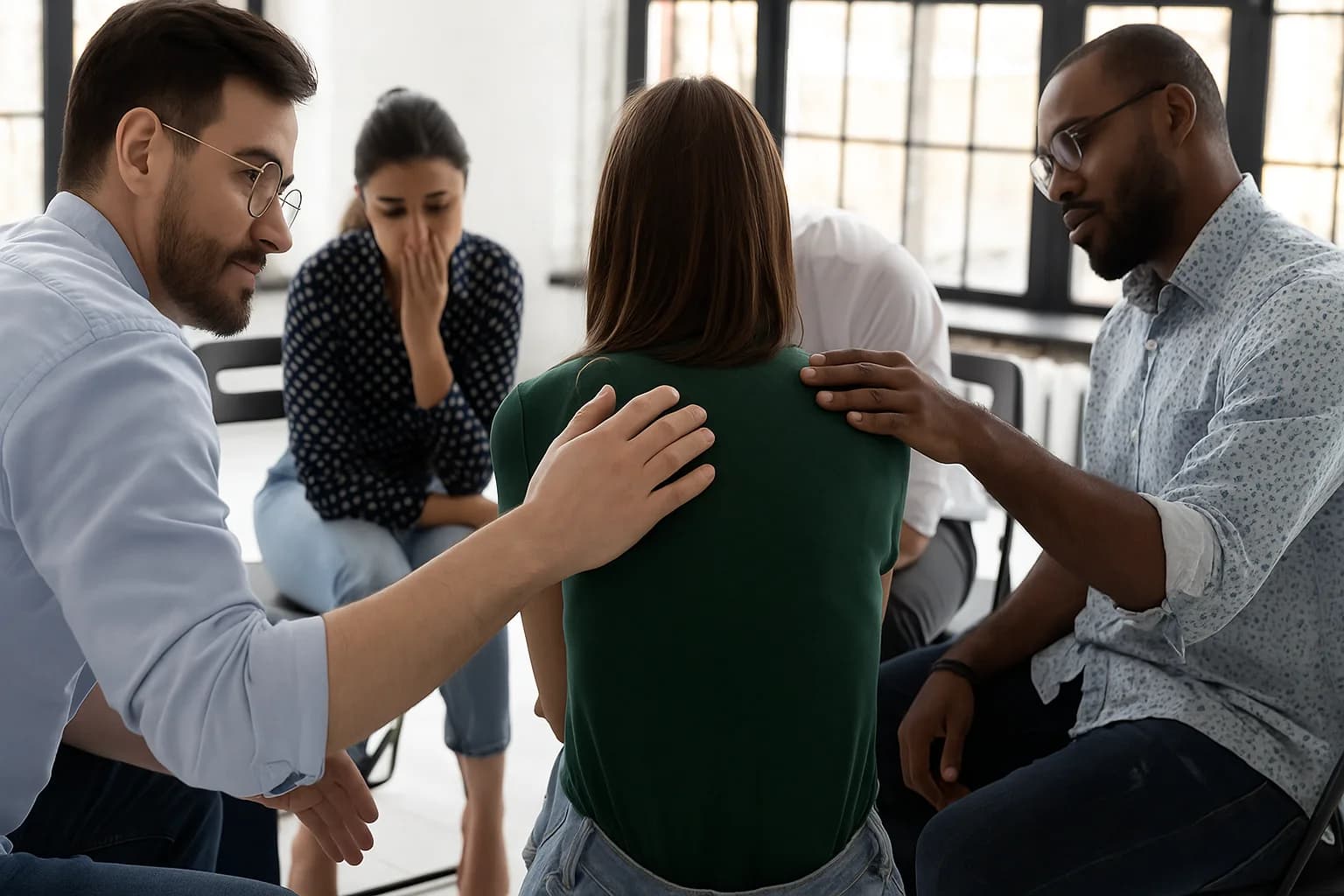 Peer-led depression support groups